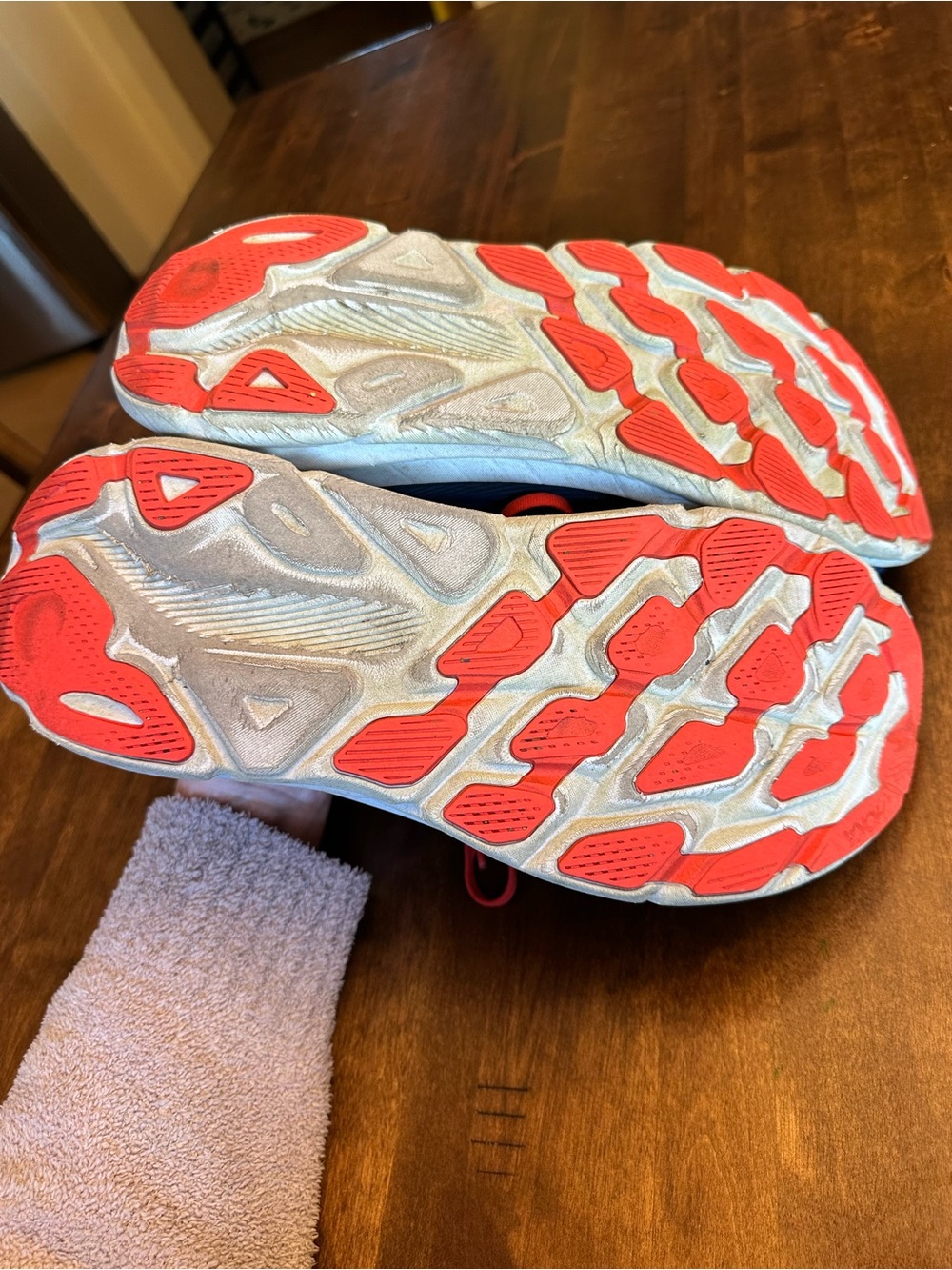 Hoka Clifton 9 men's running shoe size US 12D *Shows Lots of Wear!!* - Picture 10 of 11